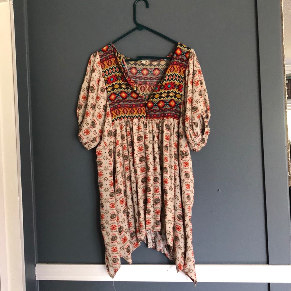 peasant blouse with beautiful patterns